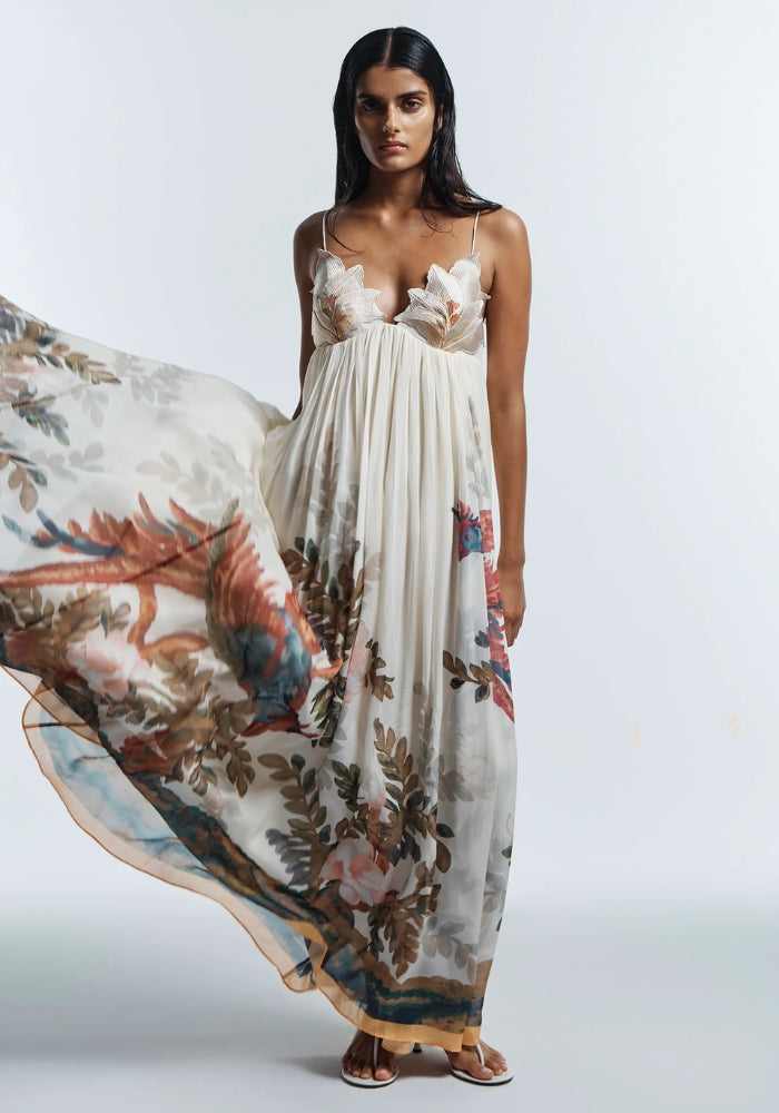 ANTIPODEAN Promises Flower Bust Dress