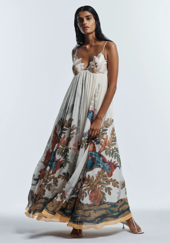 ANTIPODEAN Promises Flower Bust Dress