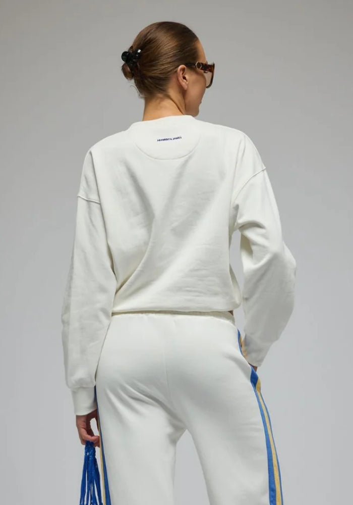 ARAMINTA JAMES Grazie Sweatshirt Warm White