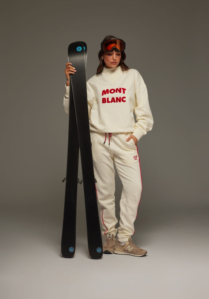 ARAMINTA JAMES Mont Blanc Sweatshirt Coconut
