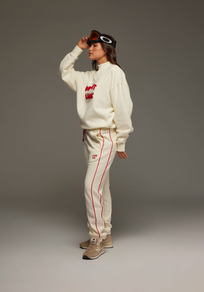 ARAMINTA JAMES Mont Blanc Sweatshirt Coconut