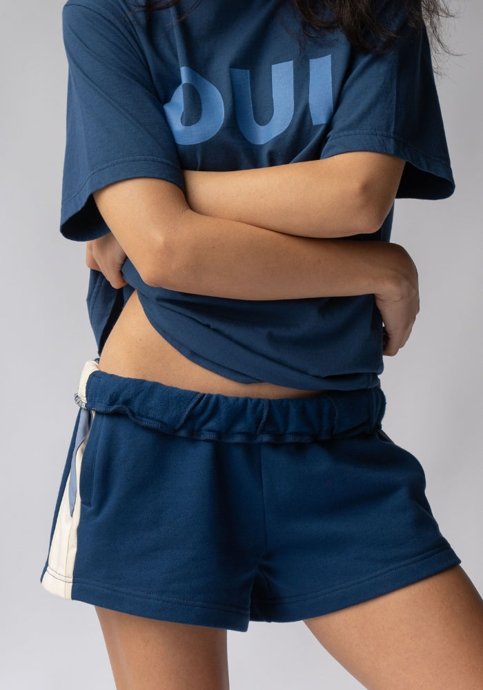 ARAMINRA JAMES Parisienne Tee Estate Blue