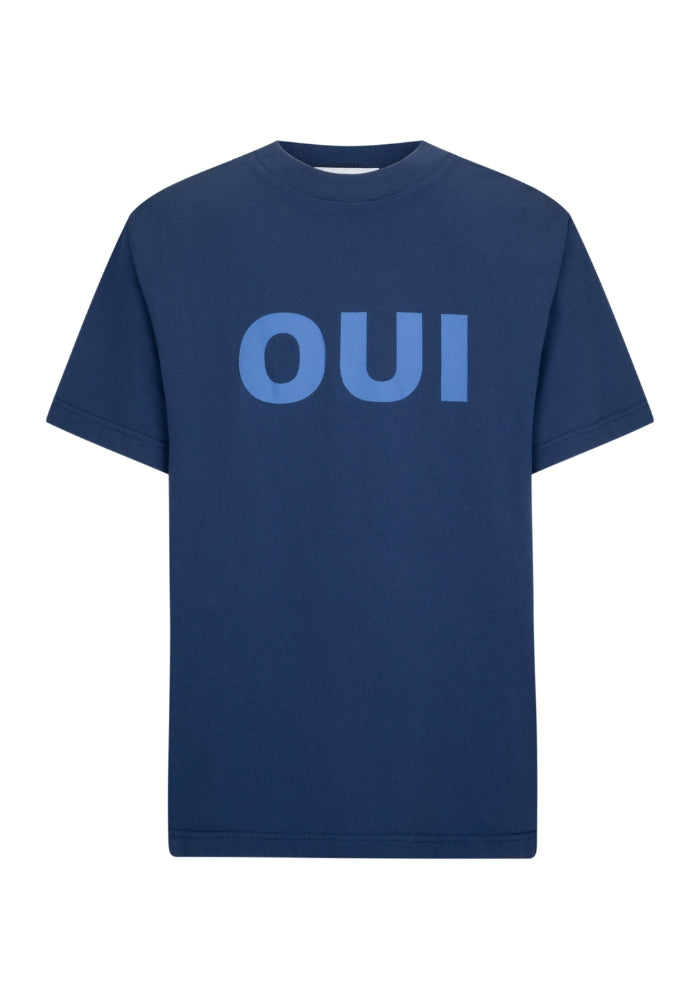 ARAMINRA JAMES Parisienne Tee Estate Blue