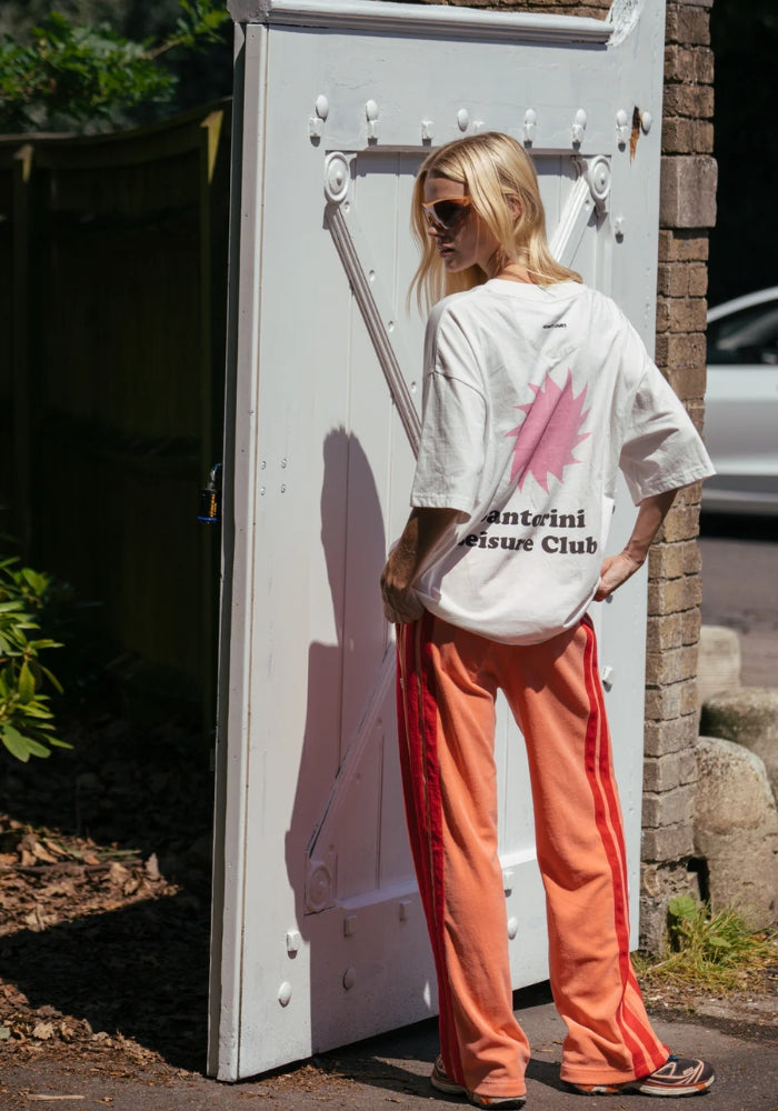 ARAMINTA JAMES Santorini Oversized Tee Warm White