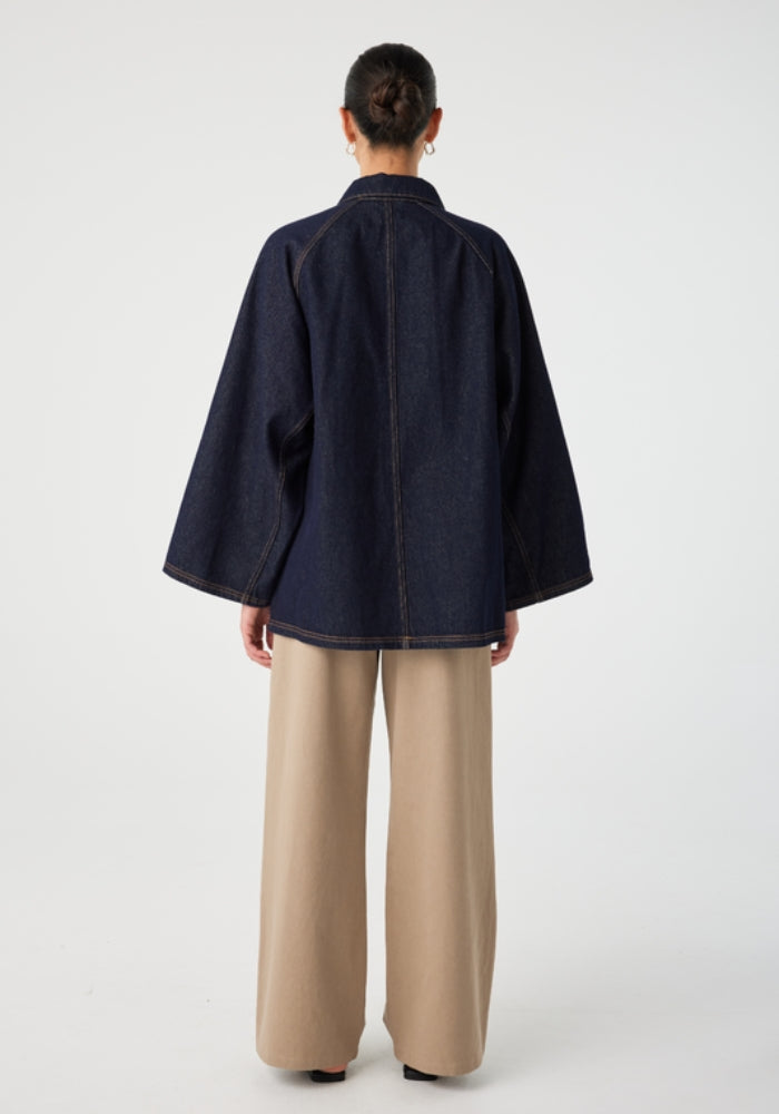 ARCAA Alma Chore Coat - Denim 