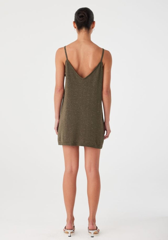 ARCCA Mira Mini Dress -  Olive  
