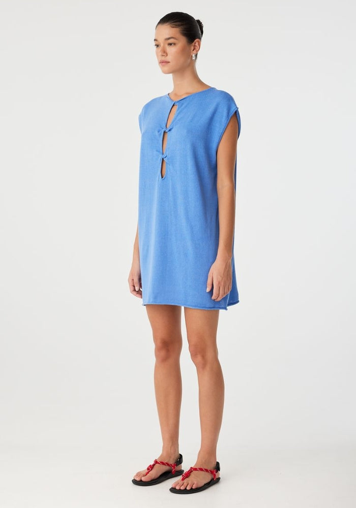 ARCAA Pala Mini Dress - Pacific Blue