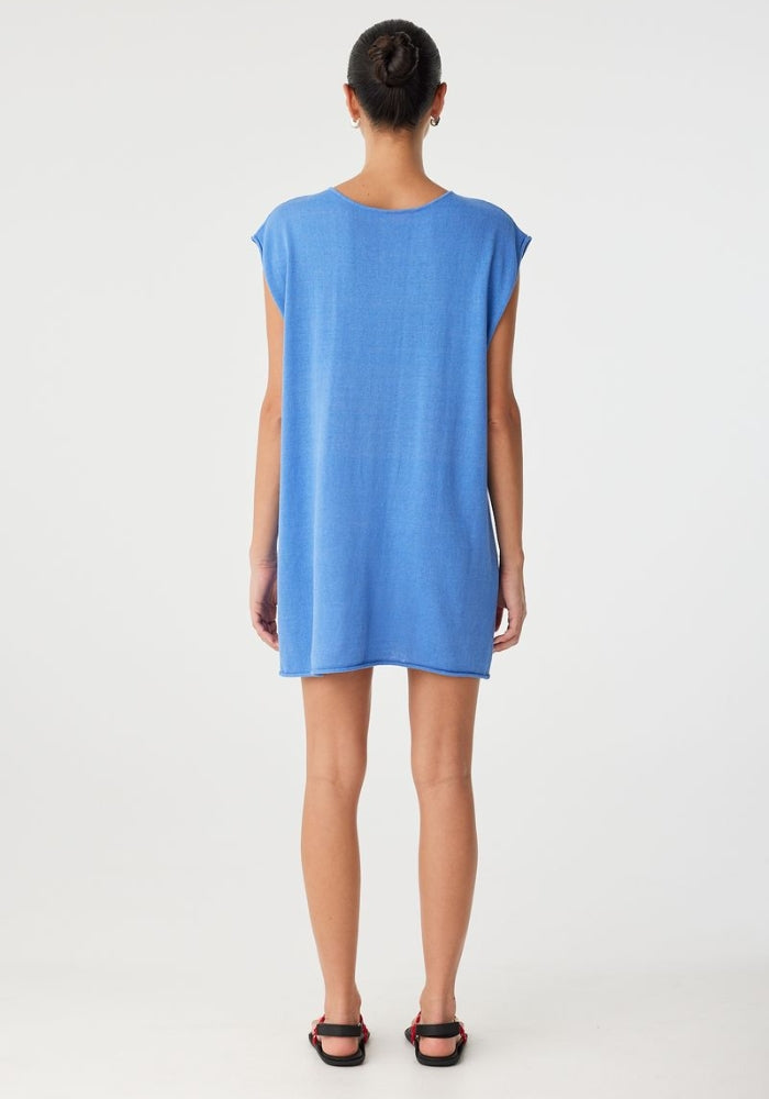 ARCAA Pala Mini Dress - Pacific Blue