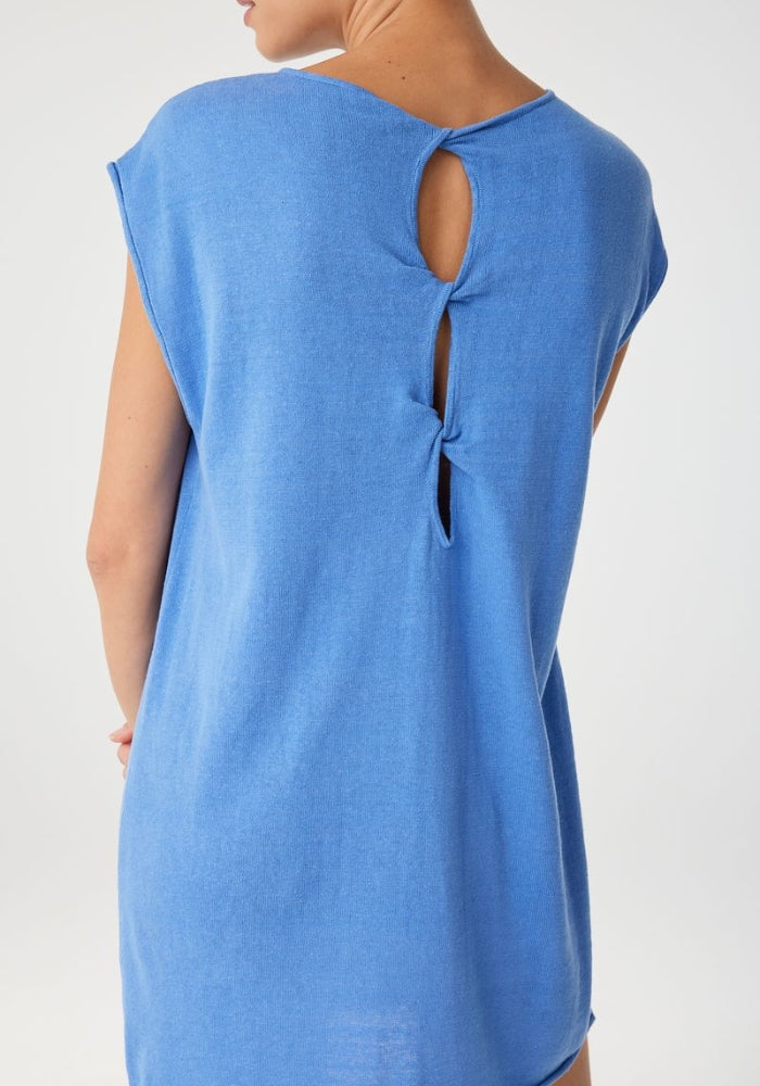 ARCAA Pala Mini Dress - Pacific Blue