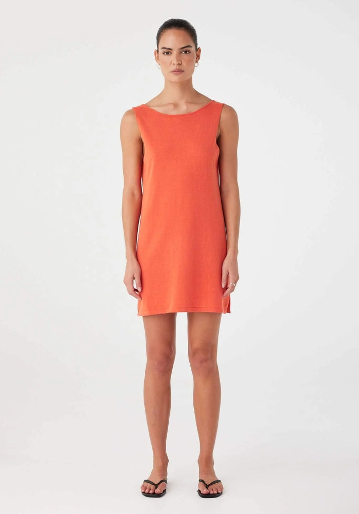 Arcaa Paloma Mini Dress - Mandarin