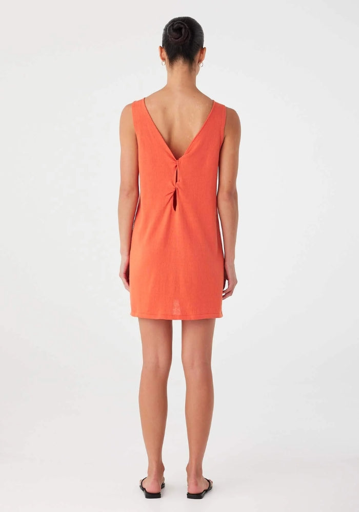 Arcaa Paloma Mini Dress - Mandarin