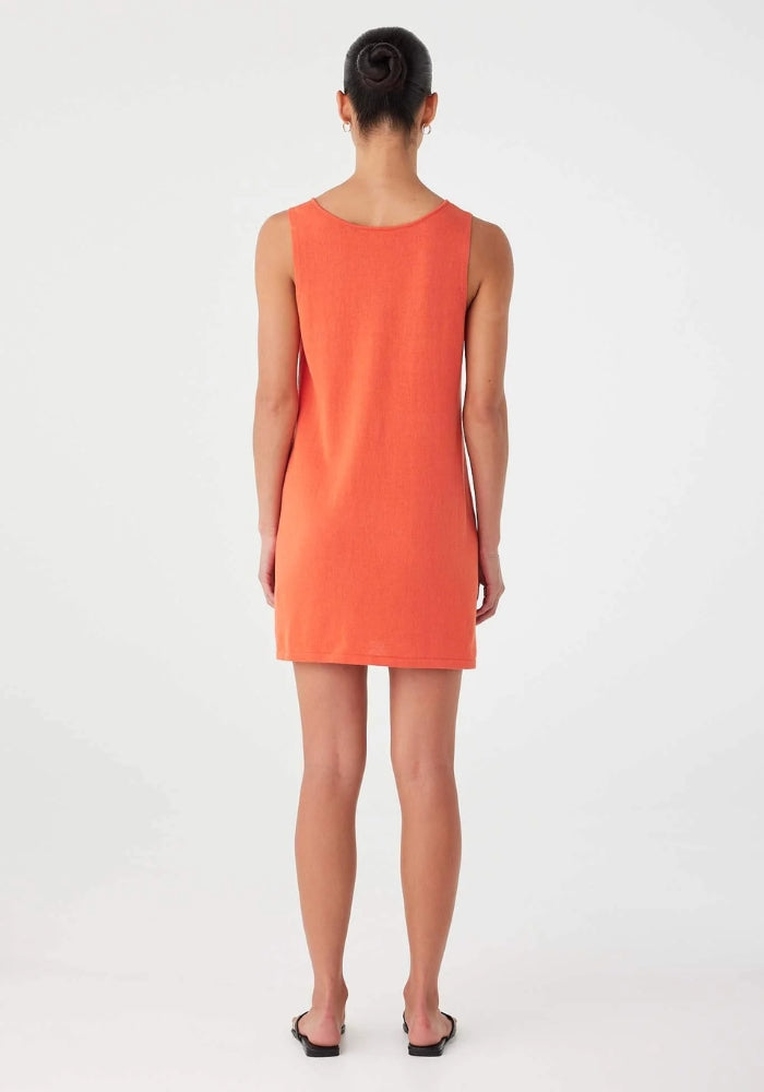 Arcaa Paloma Mini Dress - Mandarin