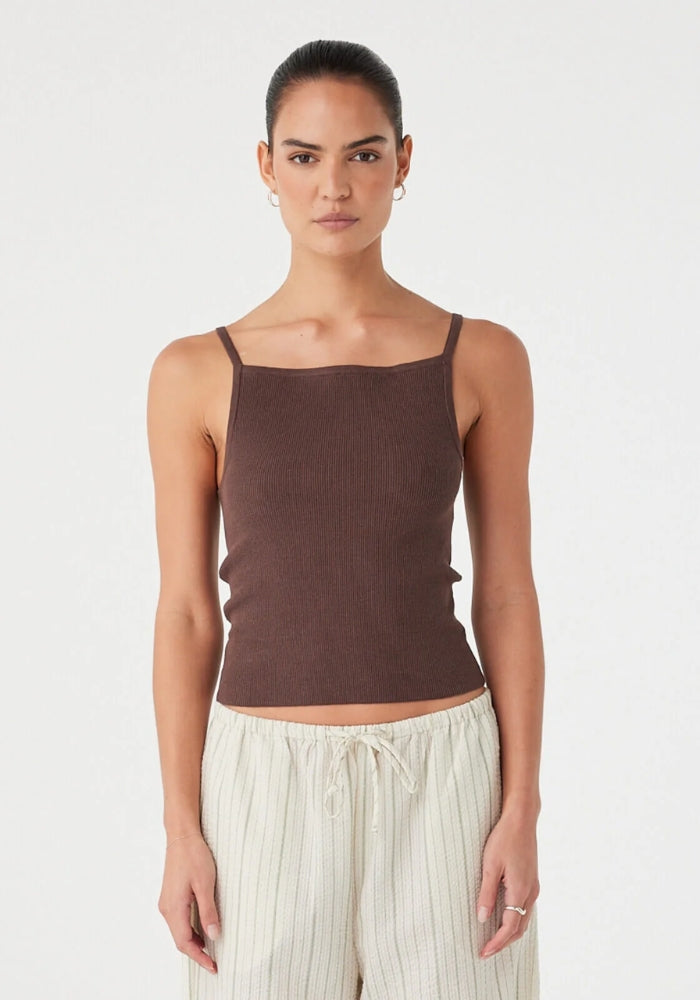 ARCAA Sienna Tank - Espresso