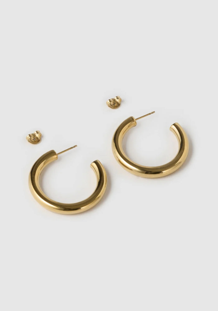 ARMS OF EVE Chlo Gold Hoop Earrings