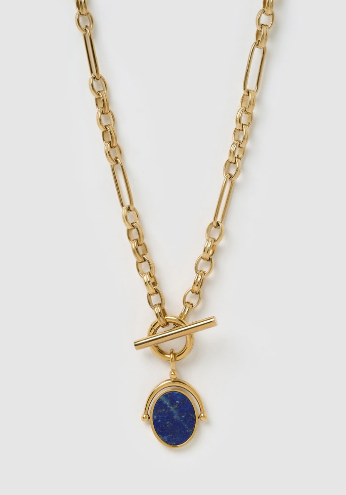 ARMS OF EVE  Delilah Spinner Necklace - Lapis Lazuli