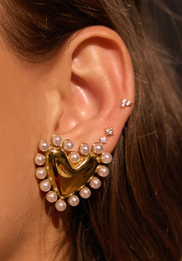 ARMS OF EVE Dolly Gold Earrings