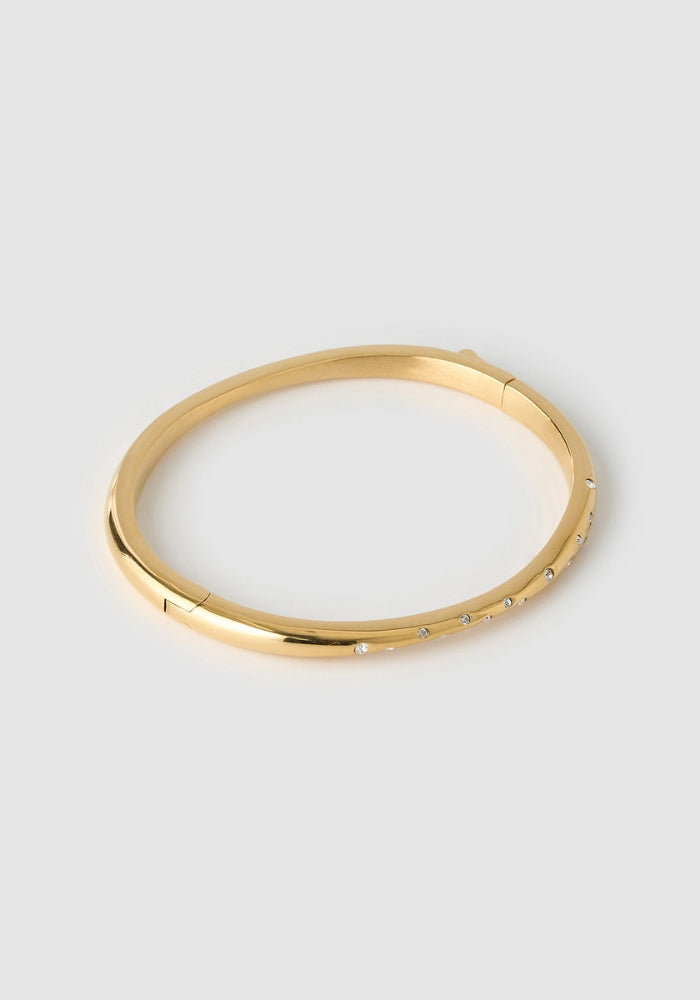 ARMS OF EVE Eden Gold Cuff - Stone