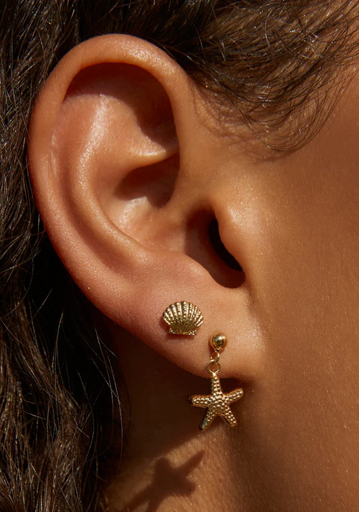 ARMS OF EVE Neptune Gold Earrings