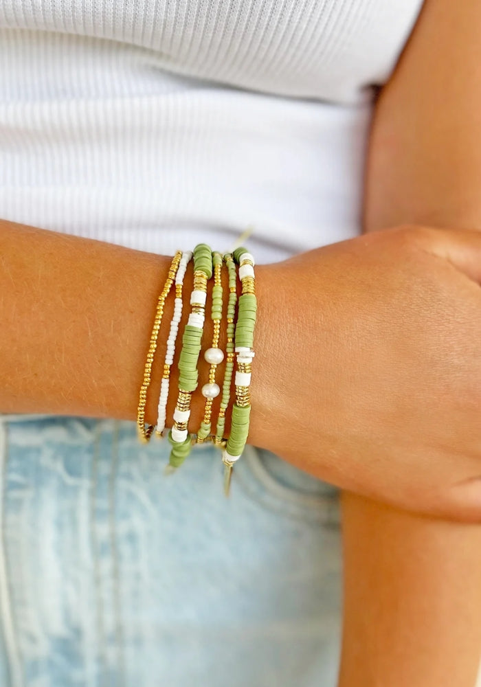 ARMS OF EVE Sunny Bracelet Set - Forrest