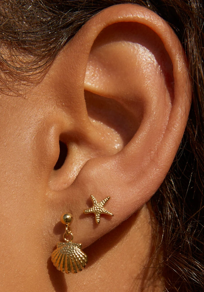 Venus Gold Earrings