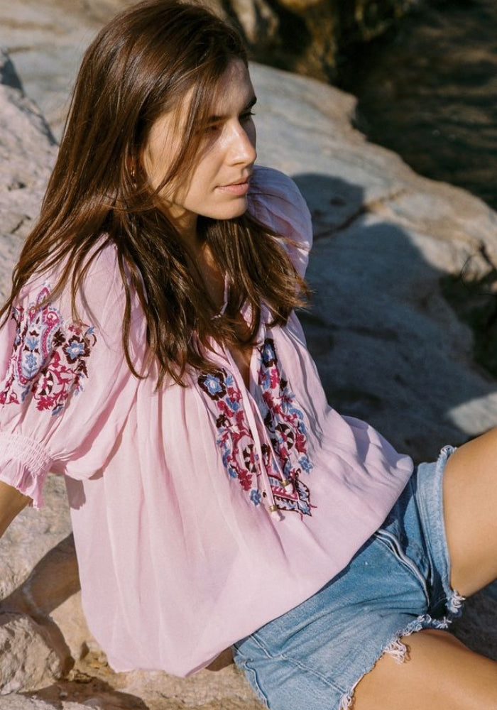 AUGUSTE Indra Embroidered Blouse