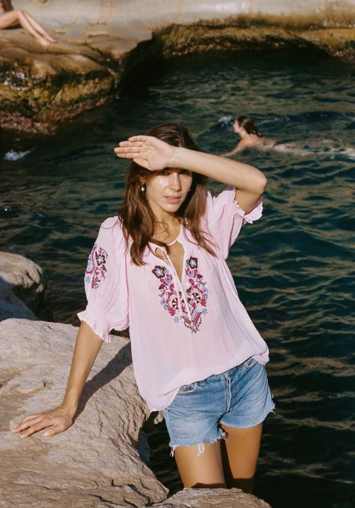 AUGUSTE Indra Embroidered Blouse