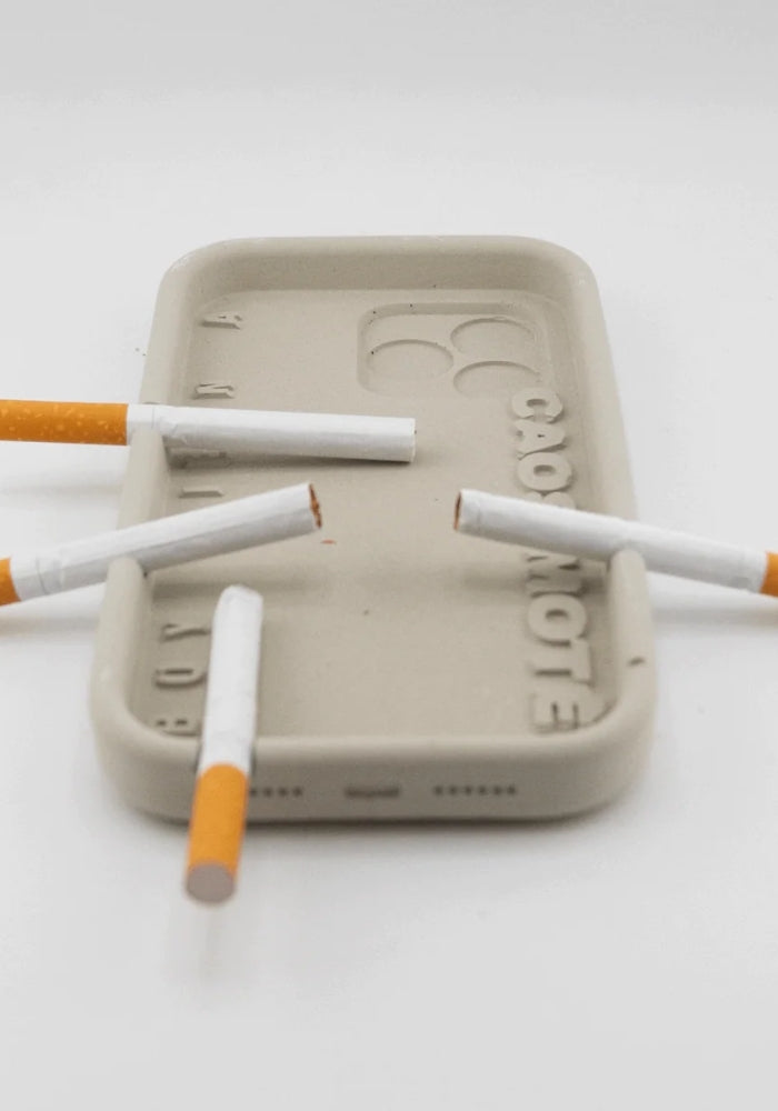 BOY VIENNA Cement Trompe-l'œil Phone Case Ashtray