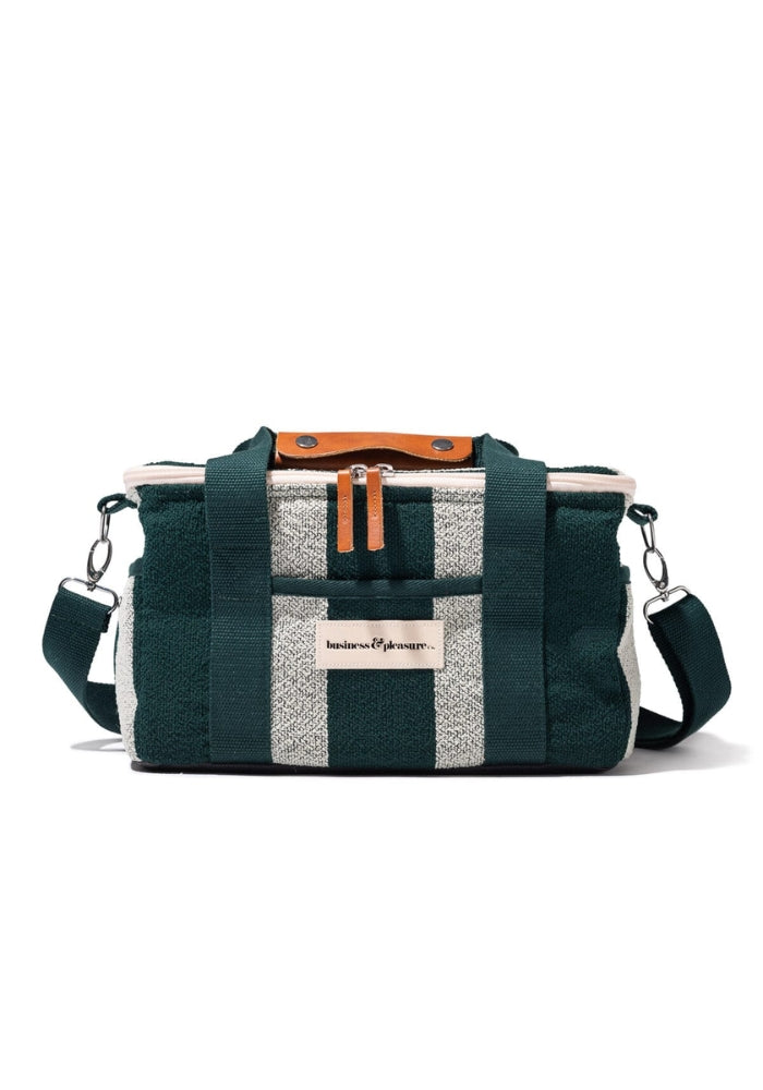 BUSINESS & PLEASURE The Premium Cooler Bag - Terry Green Stripe