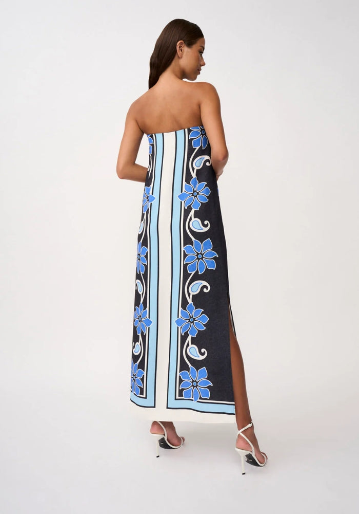 BY JOHNNY Azure Granada Strapless Dress