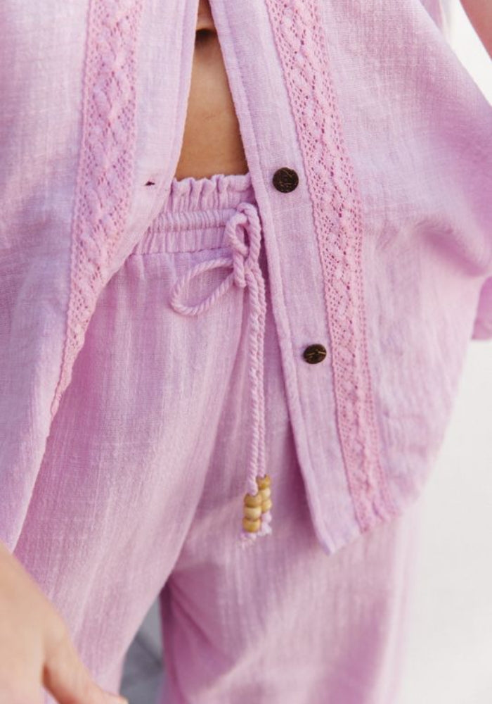 CABO - The Cove Lace Pant - Orchid
