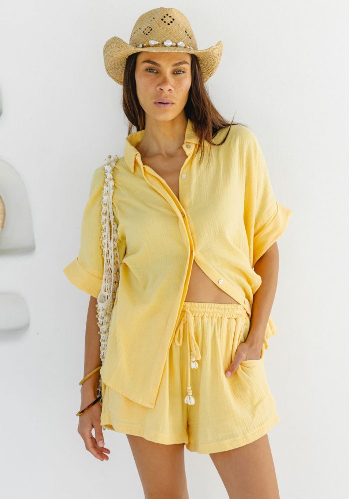 CABO Dreamtime Bubble Shorts - Banana
