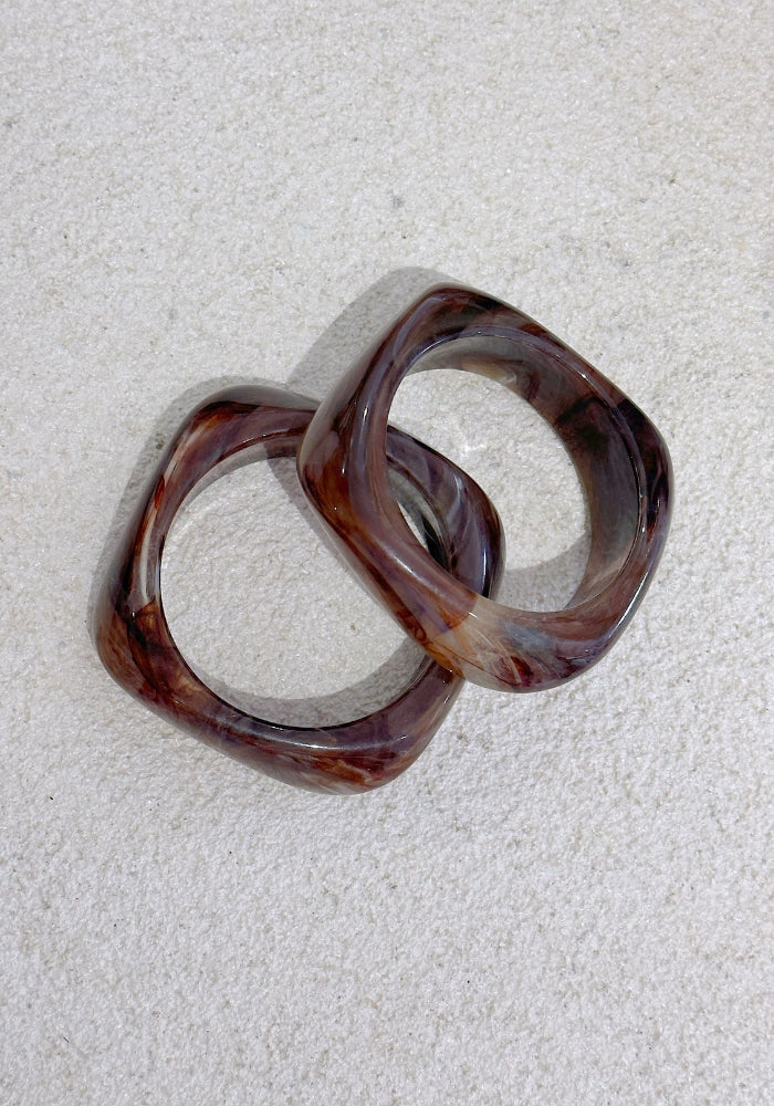 CABO Mocha Resin Bangle
