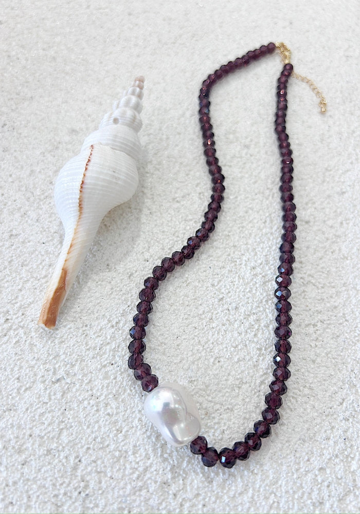 CABO GYPSY Beaded Necklace - Black