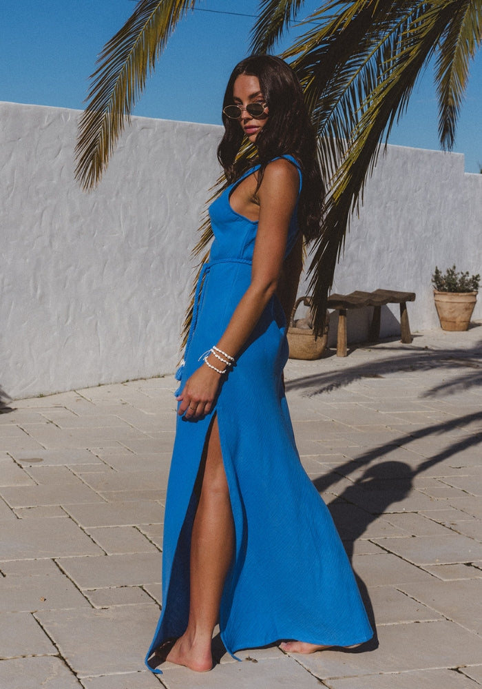 WS Island Strappy Maxi - Oceano