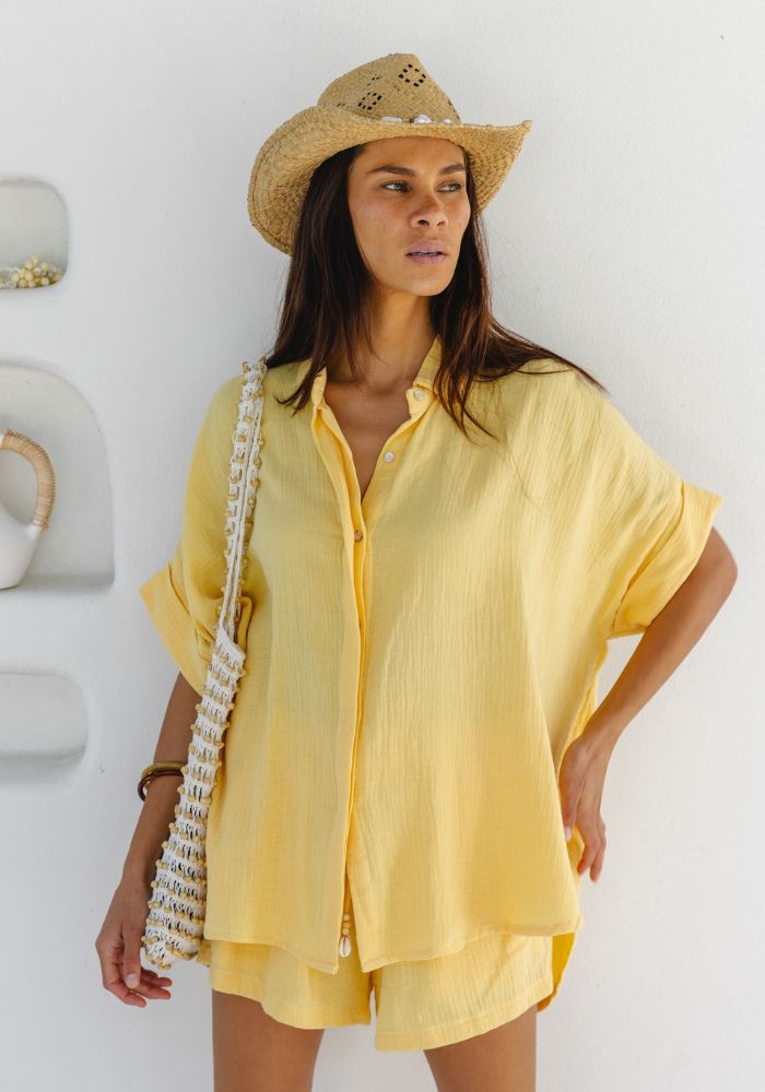CABO Milos Shirt - Banana
