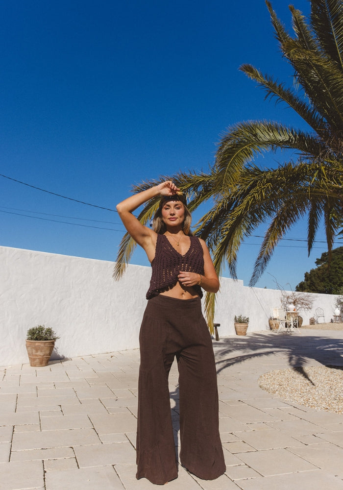 WS Puglia Pant - Espresso