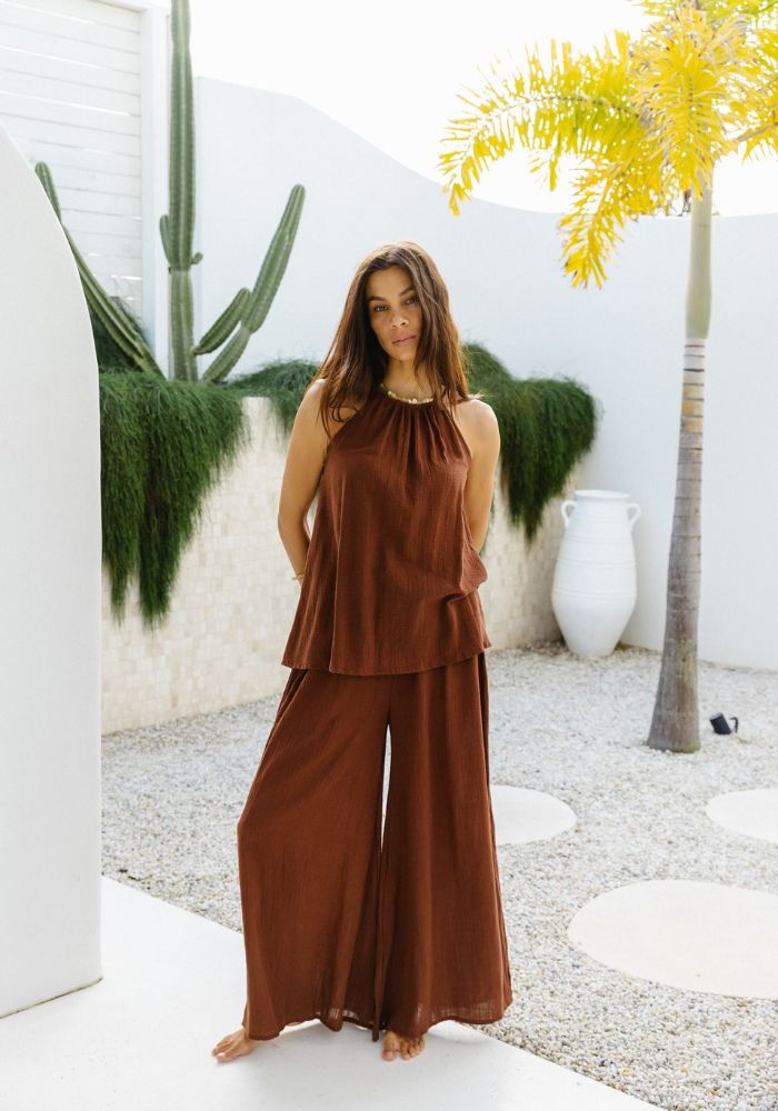 Riveria Pant - Cocoa