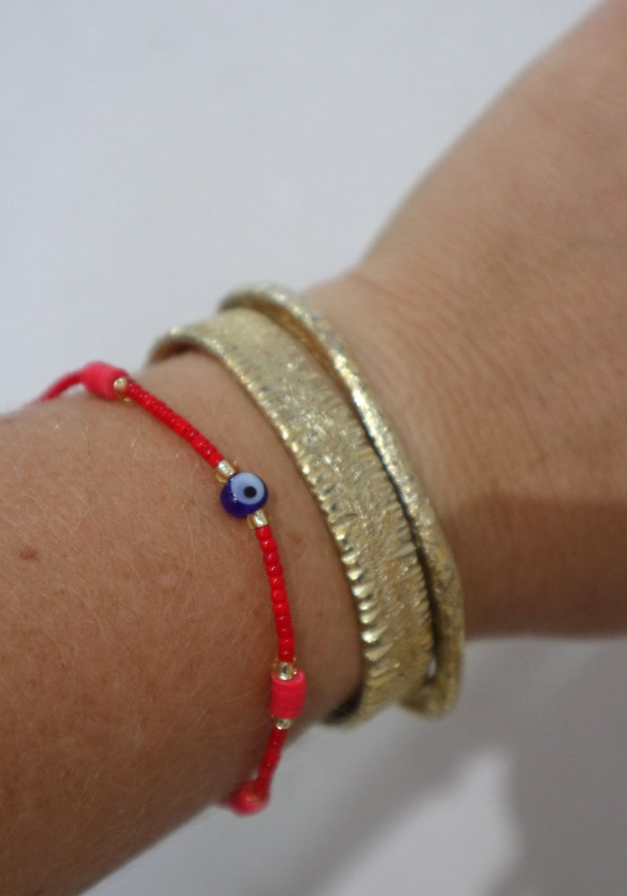 Evil Eye Bracelet - Red