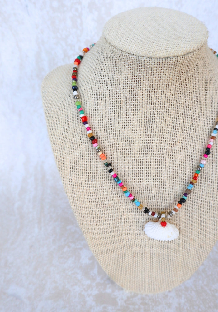 CABO GYPSY Sunray Venus Necklace - Rainbow