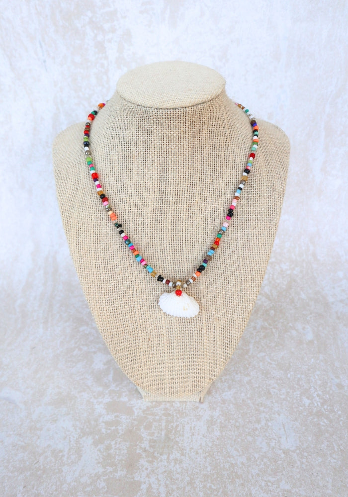 CABO GYPSY Sunray Venus Necklace - Rainbow