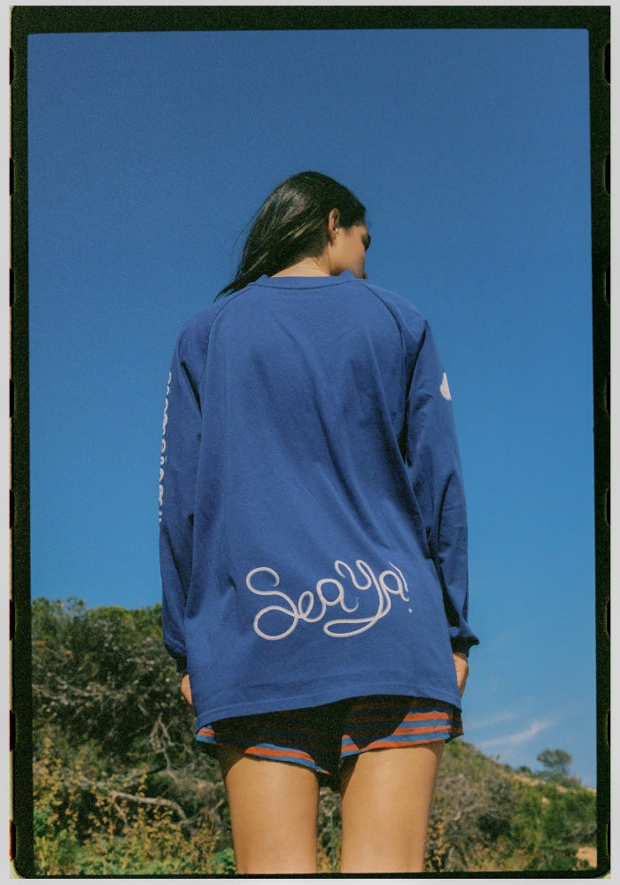 CIAO CIAO Cloud Hibiscus Haven LS Tee