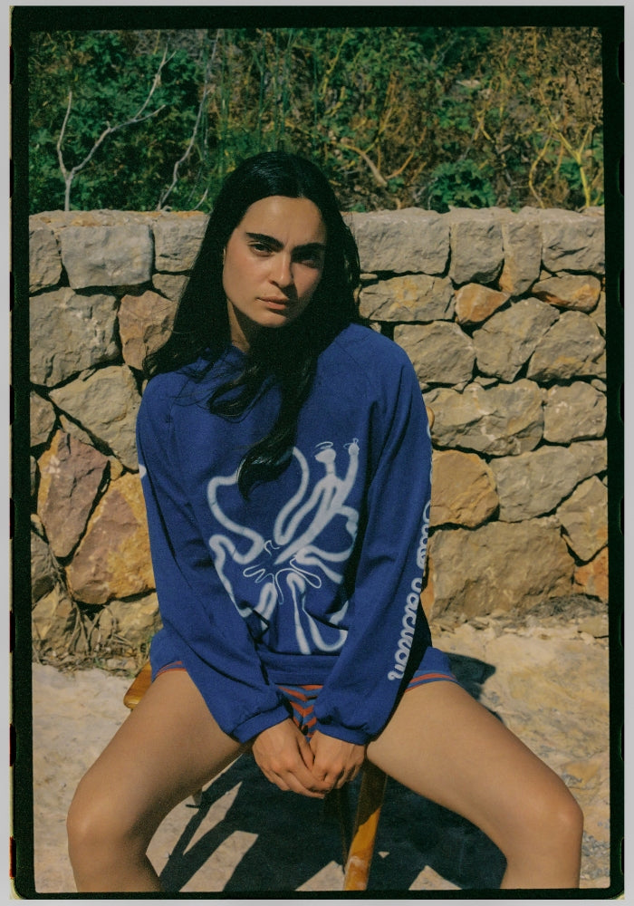 CIAO CIAO Cloud Hibiscus Haven LS Tee
