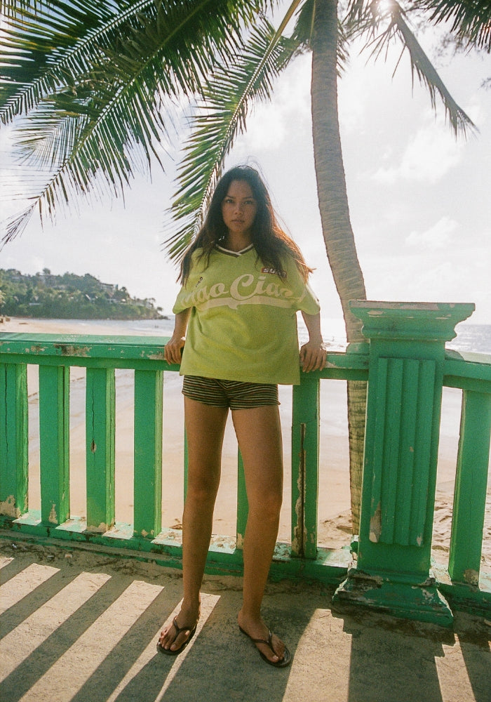 CIAO CIAO Enzo Ciao Ciao Sport Jersey - Lime Green