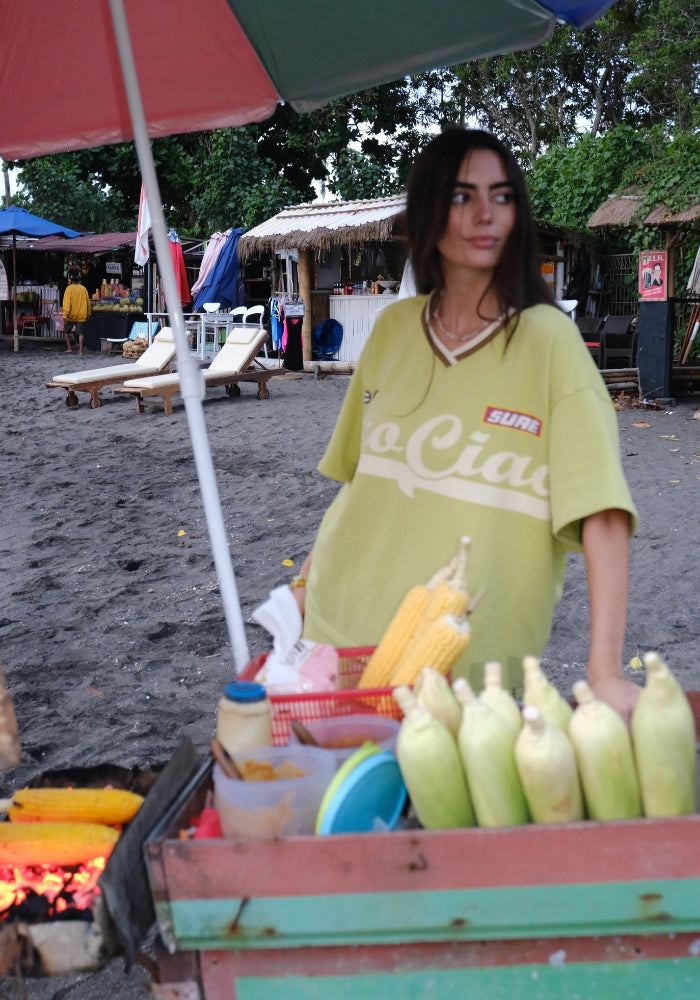 CIAO CIAO Enzo Ciao Ciao Sport Jersey - Lime Green