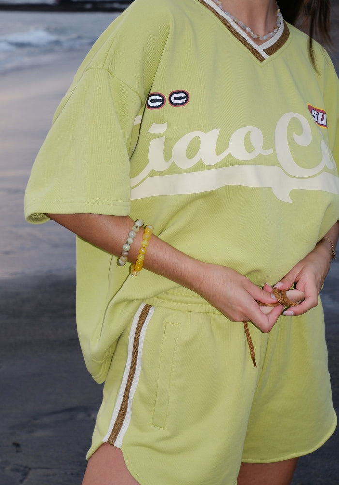 CIAO CIAO Enzo Ciao Ciao Sport Jersey - Lime Green