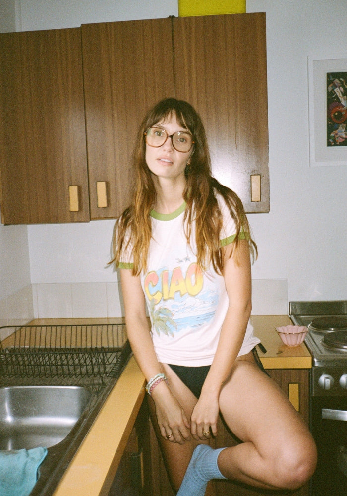 CIAO CIAO Island Ringer Tee