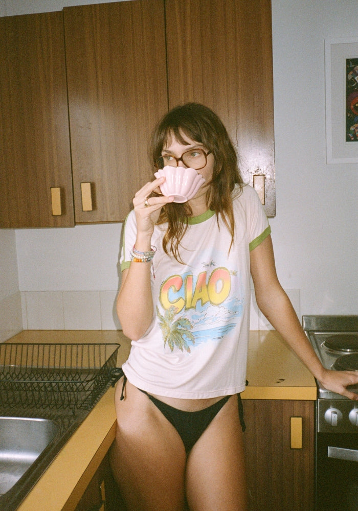 CIAO CIAO Island Ringer Tee
