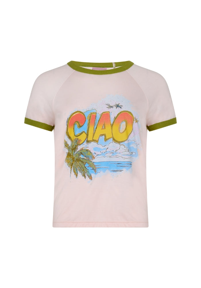 CIAO CIAO Island Ringer Tee