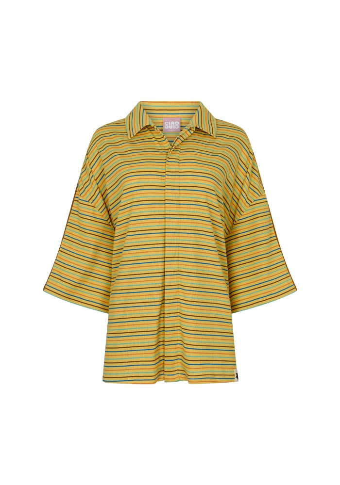 CIAO CIAO Lemon Striper Bungalow Shirt