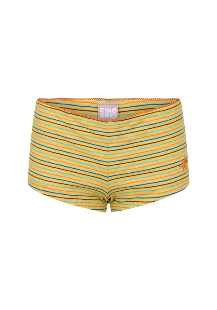 CIAO CIAO Lemon Striper Hot Pant 
